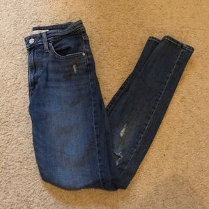 Levi’s 721 High Rise Skinny Jeans